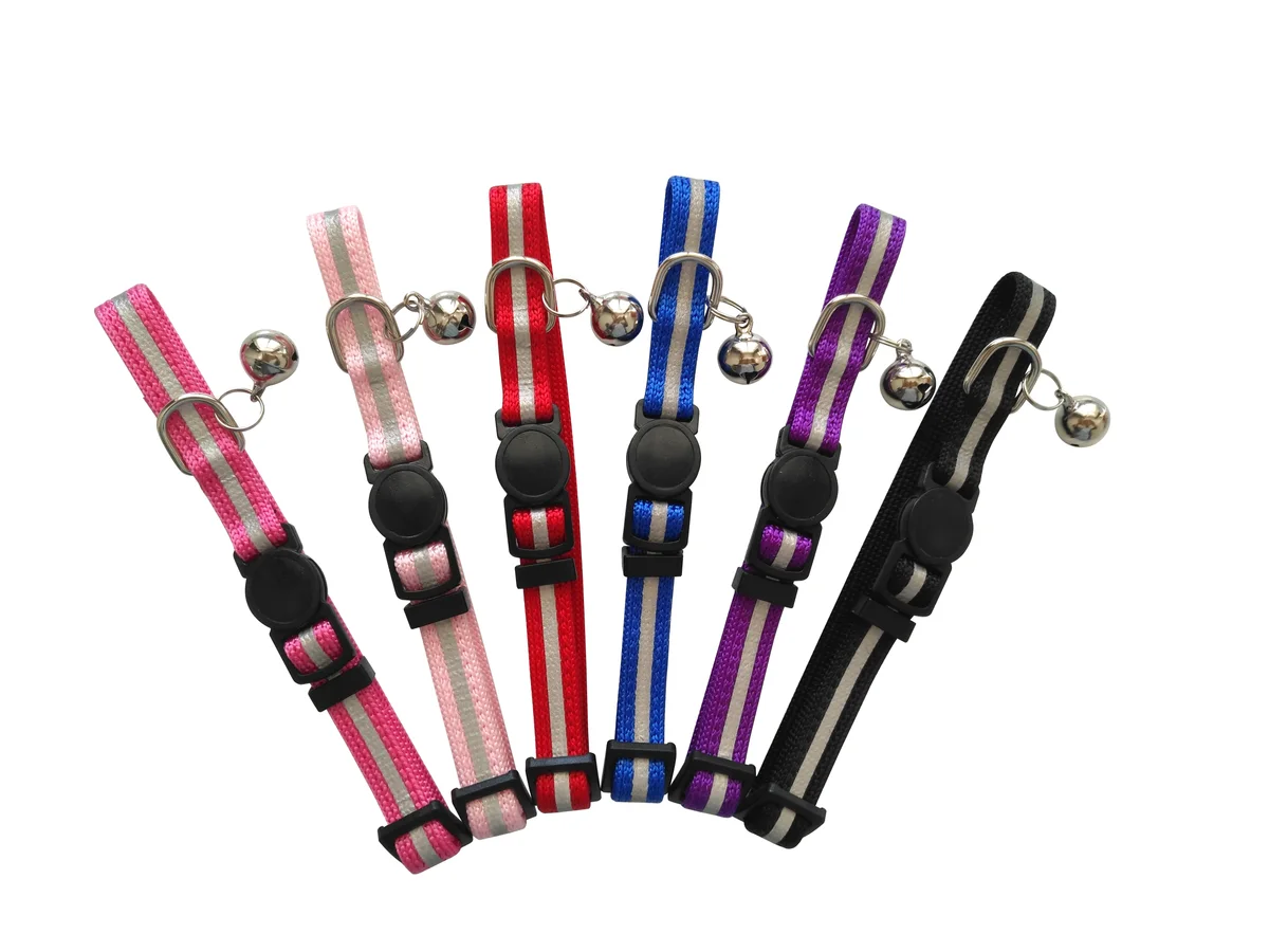 Wholesale leather dog collars heavy-duty padded pet collar with alloy buckle